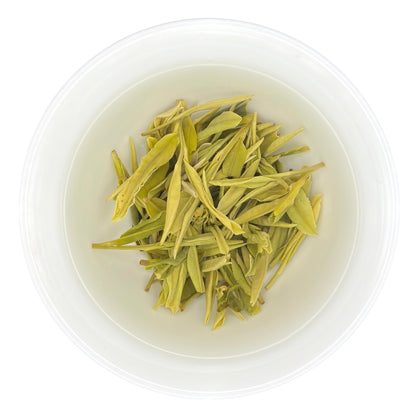 the infused leaves of anji bai cha (anji pearl tips)